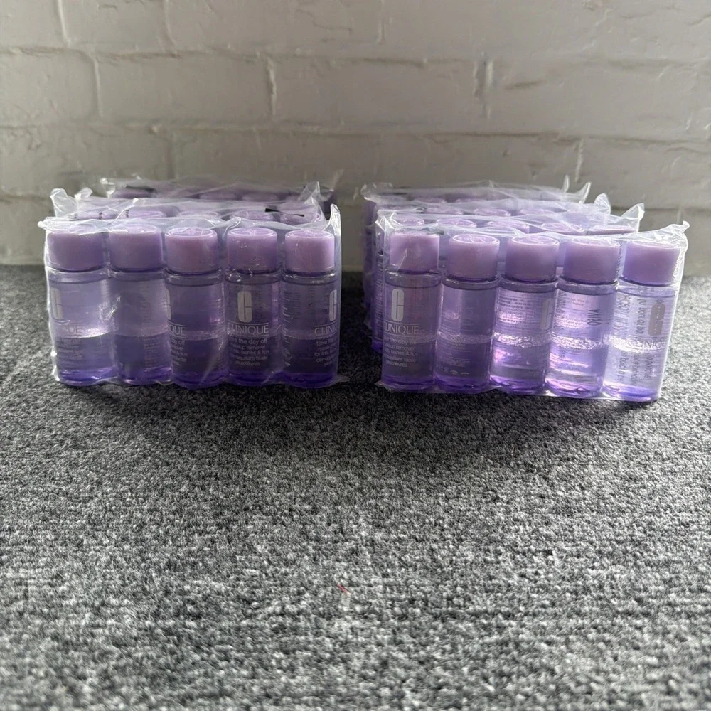 5 Pack - Clinique Take The Day Off Makeup Remover For Lids Lashes & Lips - 50ml